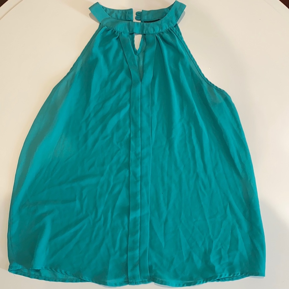 Turquoise blouse